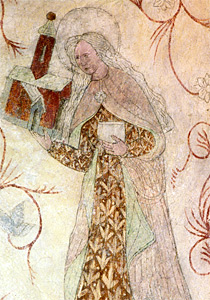 Målning från Norrsunda kyrka